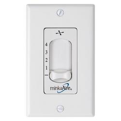 4-Speed Wall Mount Fan Control in White
