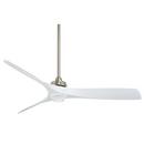 60 in. 29W 5159 cfm 3-Blade Ceiling Fan with LED Light in Brushed Nickel