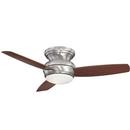 51.44W 3-Blade LED Ceiling Fan with 44 in. Blade Span in Pewter
