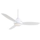 63W 3-Blade Ceiling Fan with 58 in. Blade Span and LED Light in White