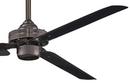 Minka Aire Gun Metal 54 in. 3 Blade Indoor LED Ceiling Fan 