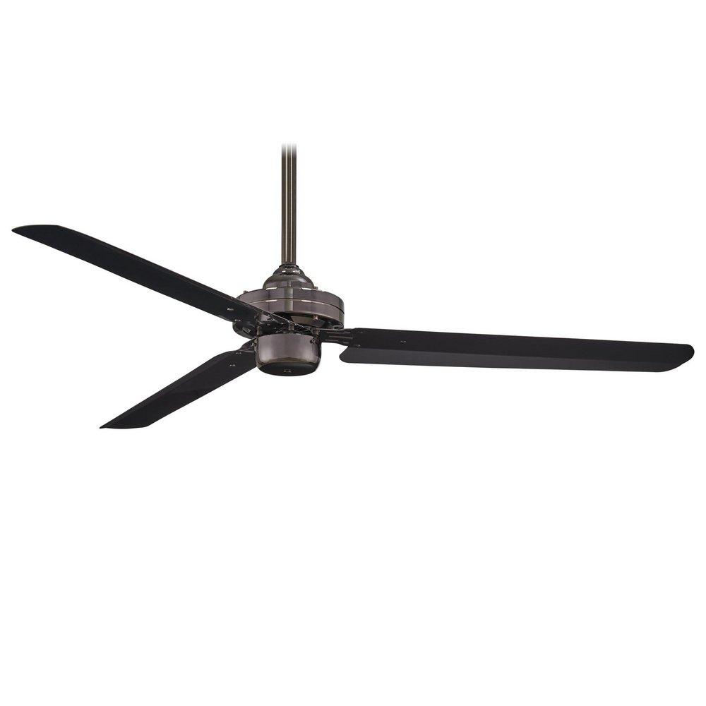 Minka Aire Gun Metal 54 in. 3 Blade Indoor LED Ceiling Fan 