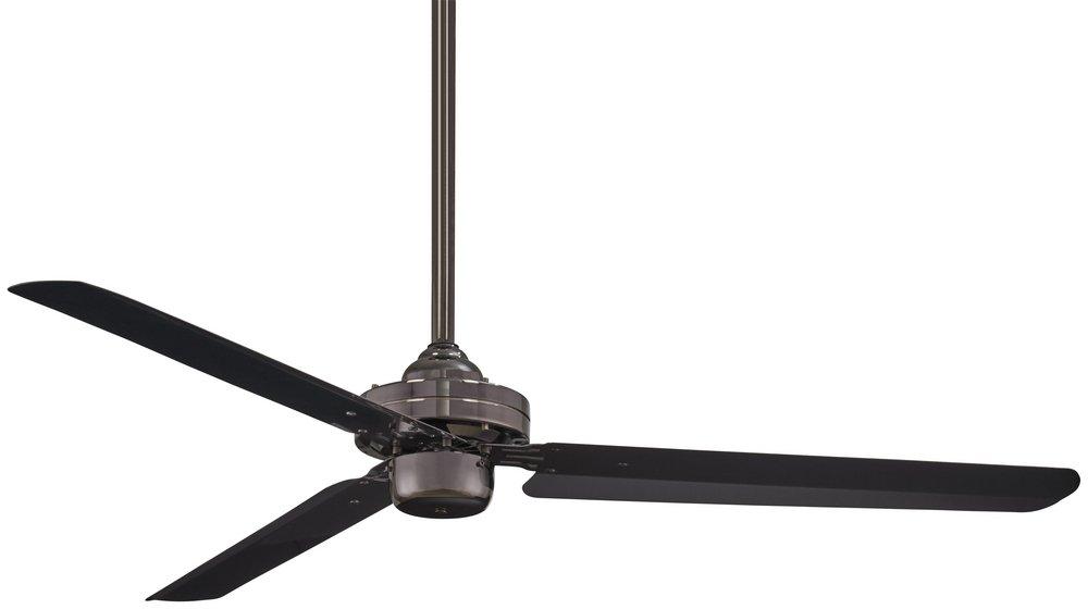Minka Aire Gun Metal 54 in. 3 Blade Indoor LED Ceiling Fan 