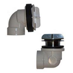 Waste and Overflow Body Only for Polished Chrome Drain