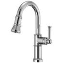 Brizo Chrome Single Handle Pull Down Kitchen Faucet 