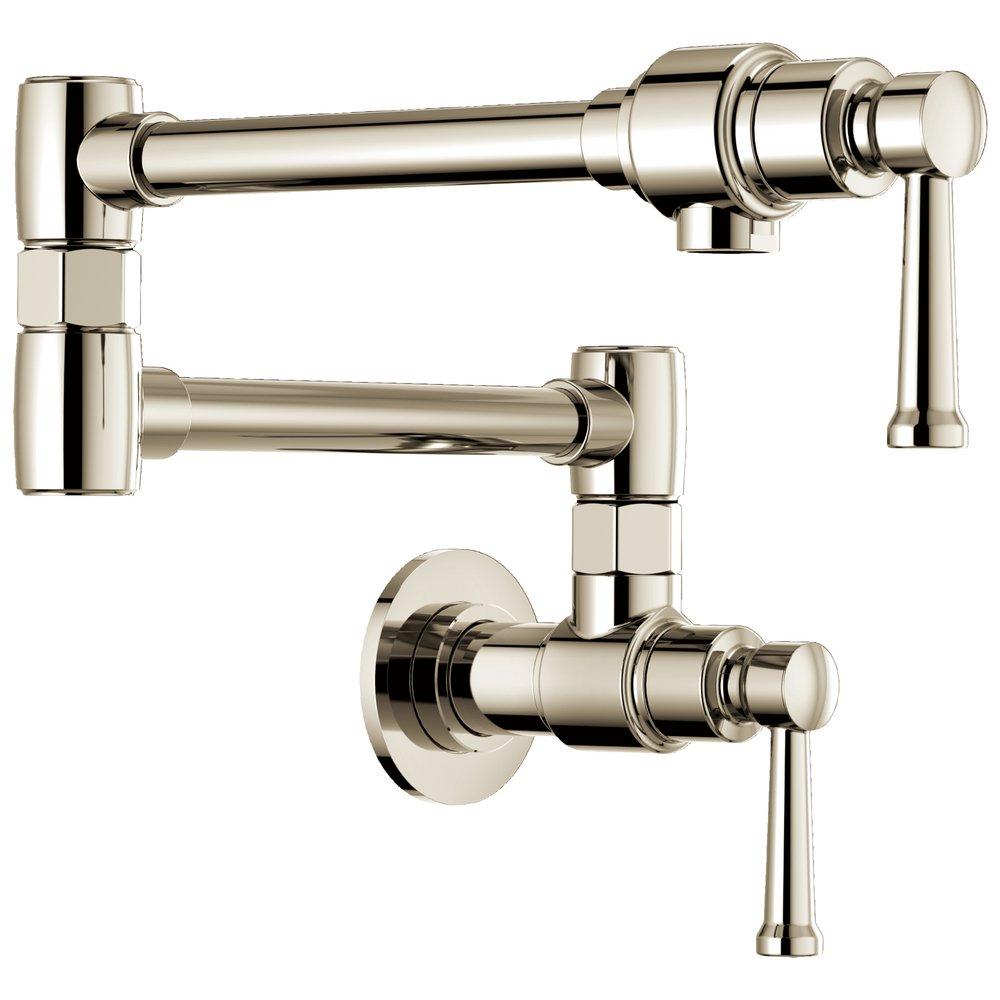 Brizo Polished Nickel Two Handle Lever Pot Filler 