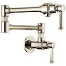 Brizo Polished Nickel Two Handle Lever Pot Filler 