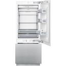 29-3/4 in. 16.2 cu. ft. Built-in Bottom Mount Freezer and Full Refrigerator in Panel Ready
