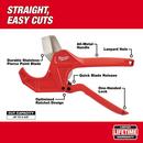 Milwaukee&reg; Red Ratcheting Pipe Cutter 