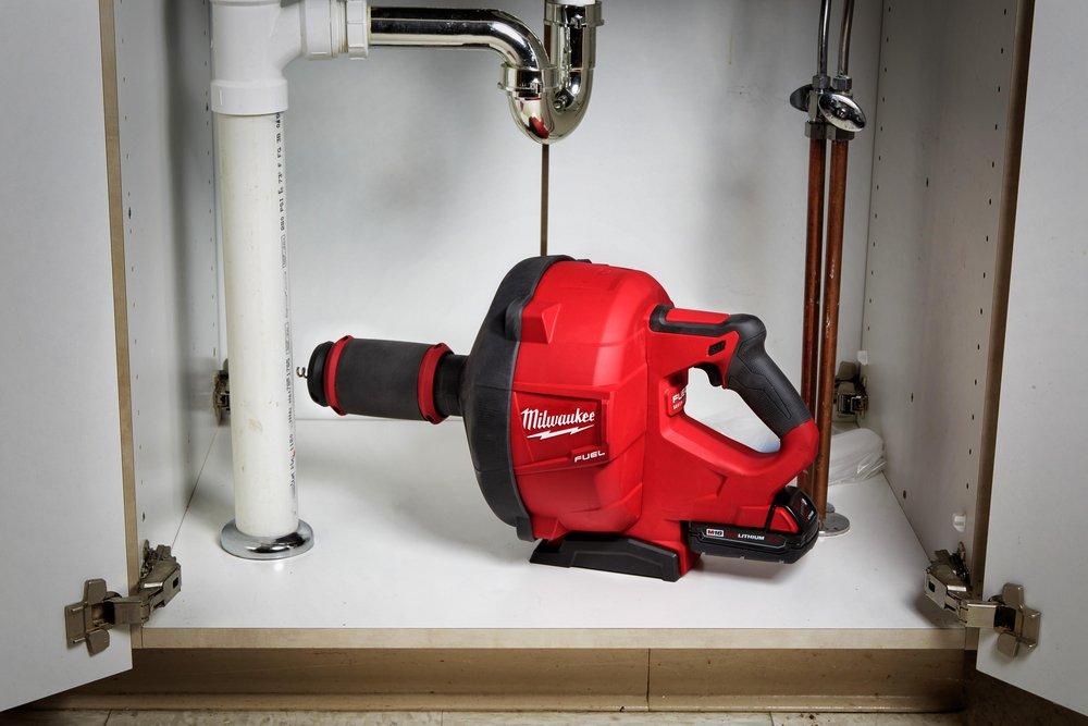Milwaukee&reg; Red 1-1/4 - 3 x 3 in. Drain Snake 