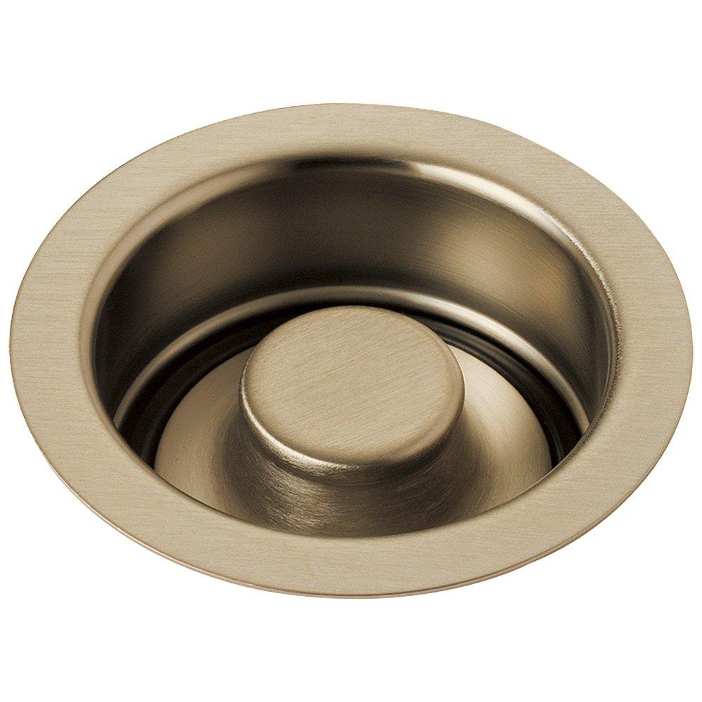 Brizo Luxe Gold 1-11/16 x 4-1/2 in. Brass Disposer Flange and Stopper 