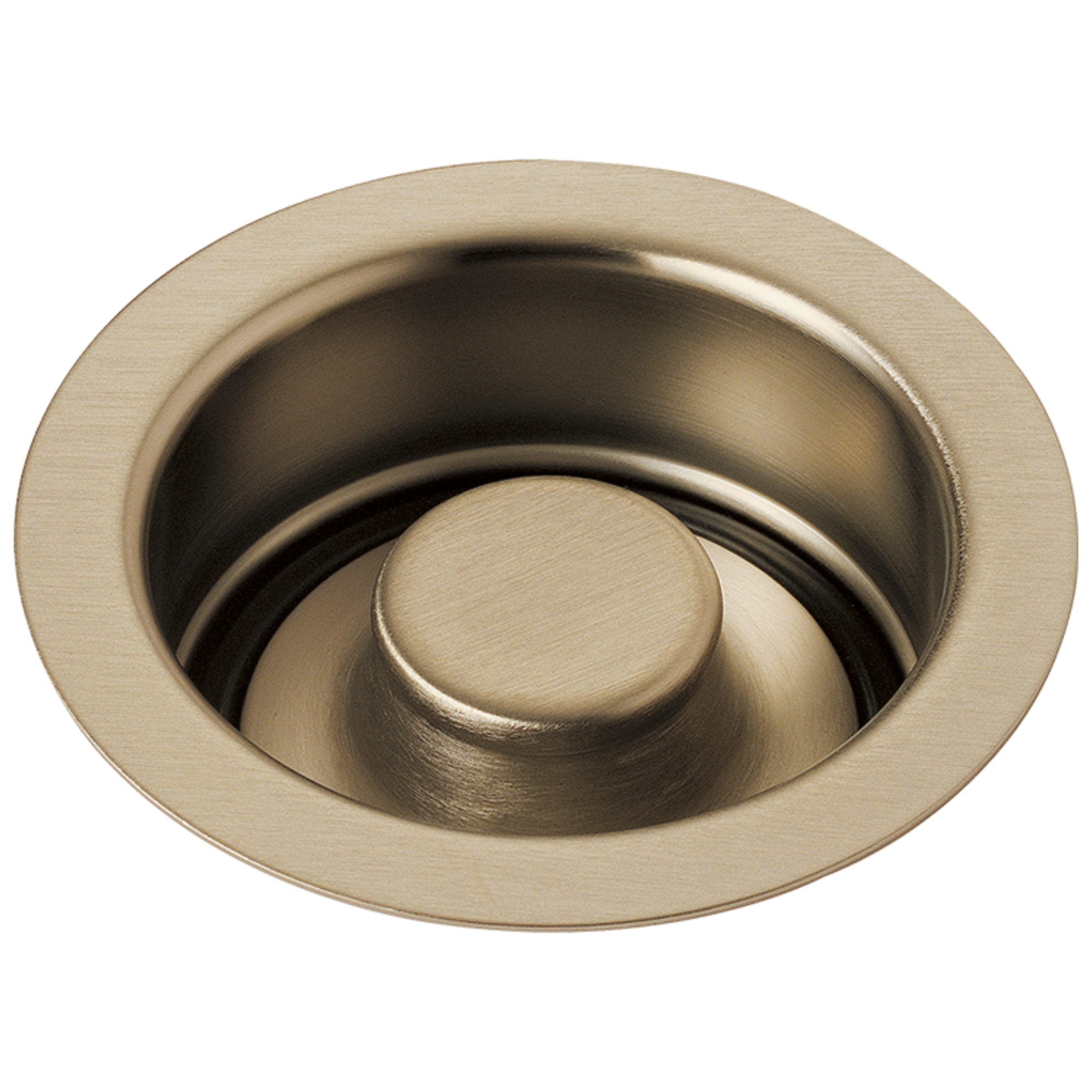 Brizo Luxe Gold 1-11/16 x 4-1/2 in. Brass Disposer Flange and Stopper 