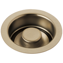 Brizo Luxe Gold 1-11/16 x 4-1/2 in. Brass Disposer Flange and Stopper 