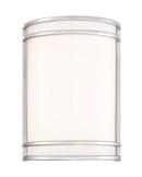 Brushed Nickel 10.2 W 1 Light 9-3/4 in. Wall Sconce 