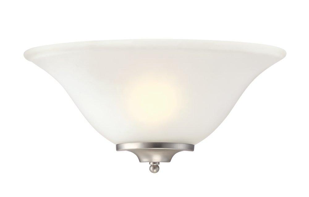 White 9 W 1 Light 6-1/2 in. Wall Sconce 