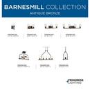 Progress Lighting Antique Bronze 100W 5-Light Medium E-26 Incandescent Chandelier 