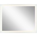 42 x 54 x 2-99/100 in. Frameless Mirror Rectangular in Silver