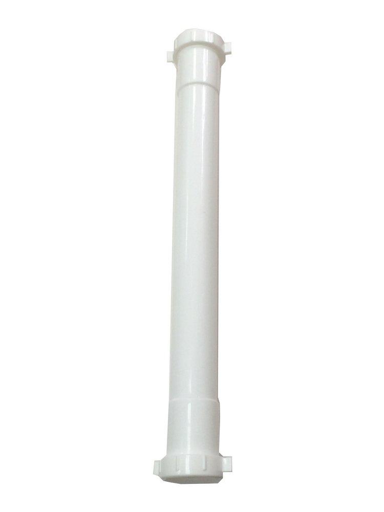 CSB International Product White Slip-Joint Plastic Double End Extension Tube in White 