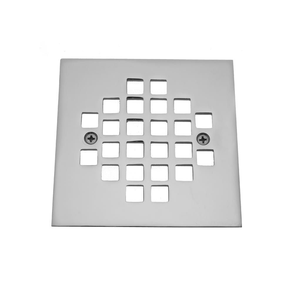 Jaclo Industries Satin Gold 4-1/4IN SQ SHOWER DRAIN PLATE 