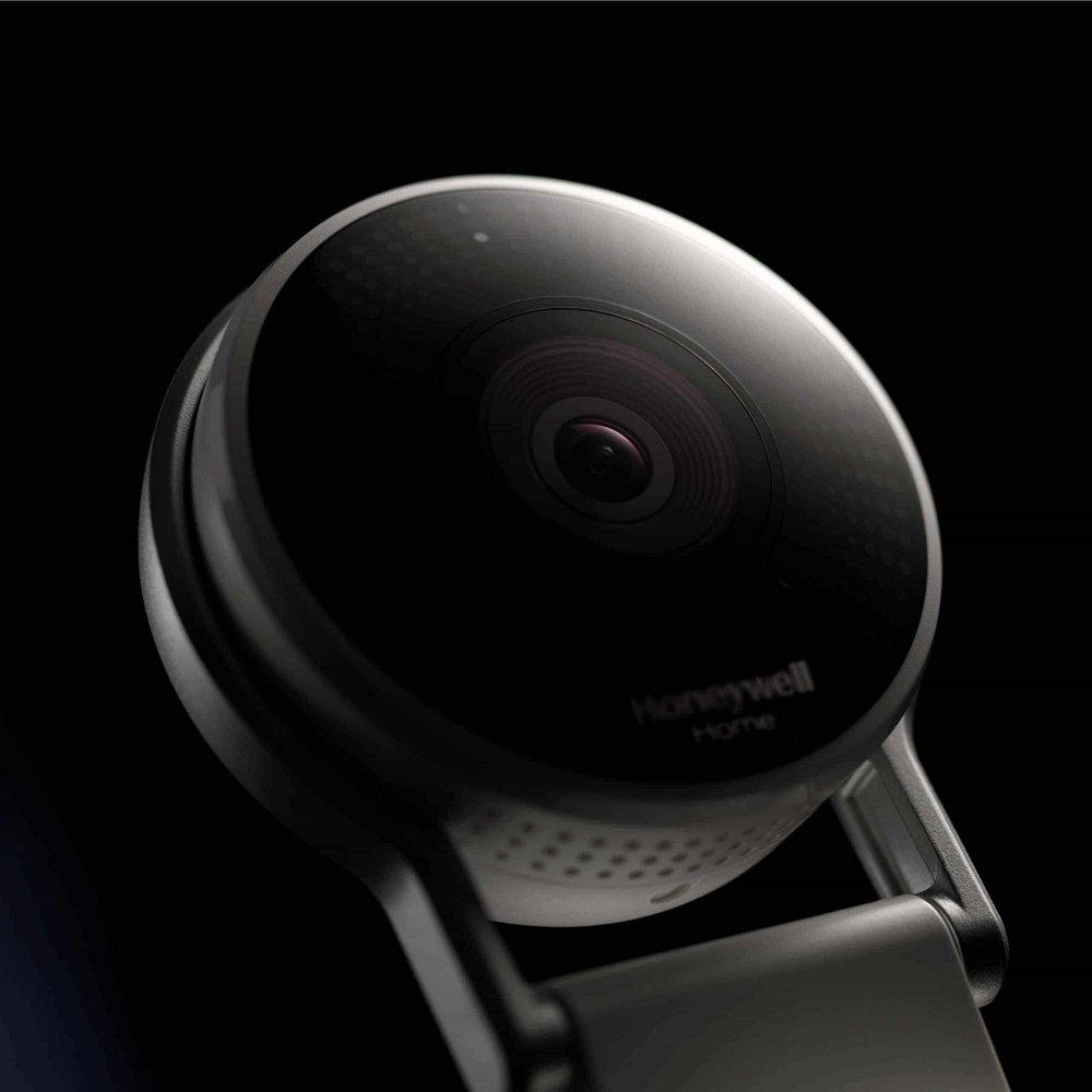 Honeywell Home White Indoor Wi-Fi Security Camera 