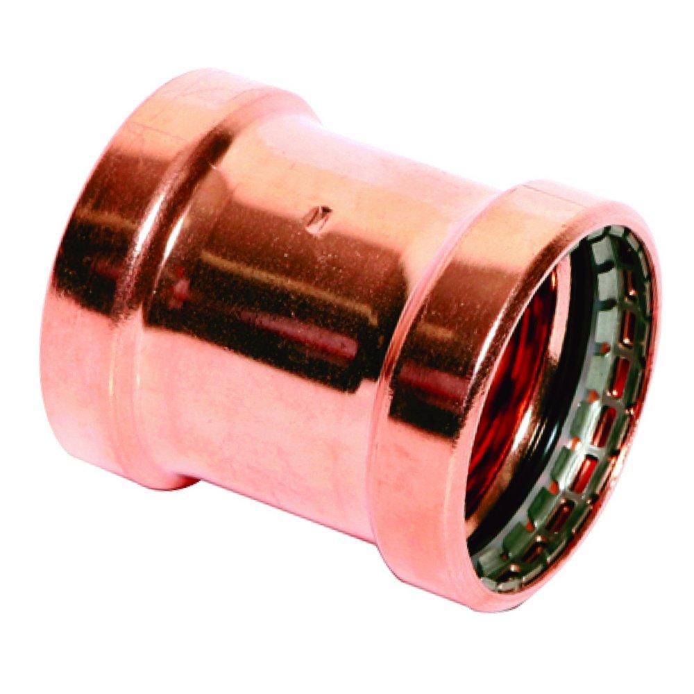 Copper Press Coupling with Stop 