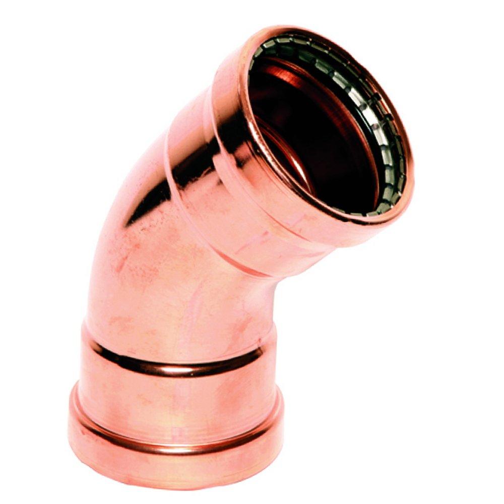 Copper Press 45&deg; Elbow 