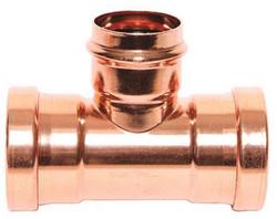 3 in. Copper Press Tee