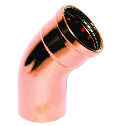 4 in. Copper Press 45° Street Elbow