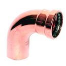 4 in. Copper Press 90° Street Long Turn Elbow