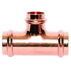 1-1/2 x 3/4 in. Copper Press Tee