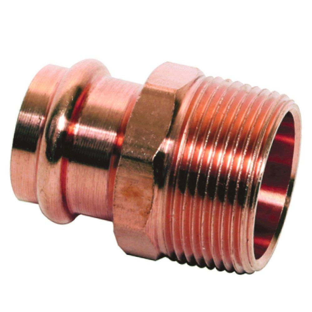 Copper Press Male Adapter 