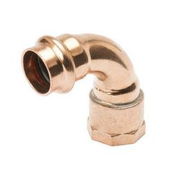 1-1/4 in. Copper Press 90&deg; Female Elbow