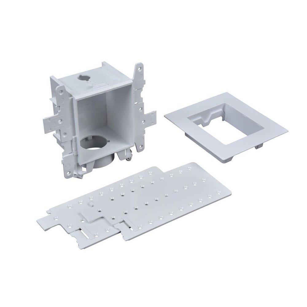 Oatey&reg; White Plain Drain 2-aux Supply Box 