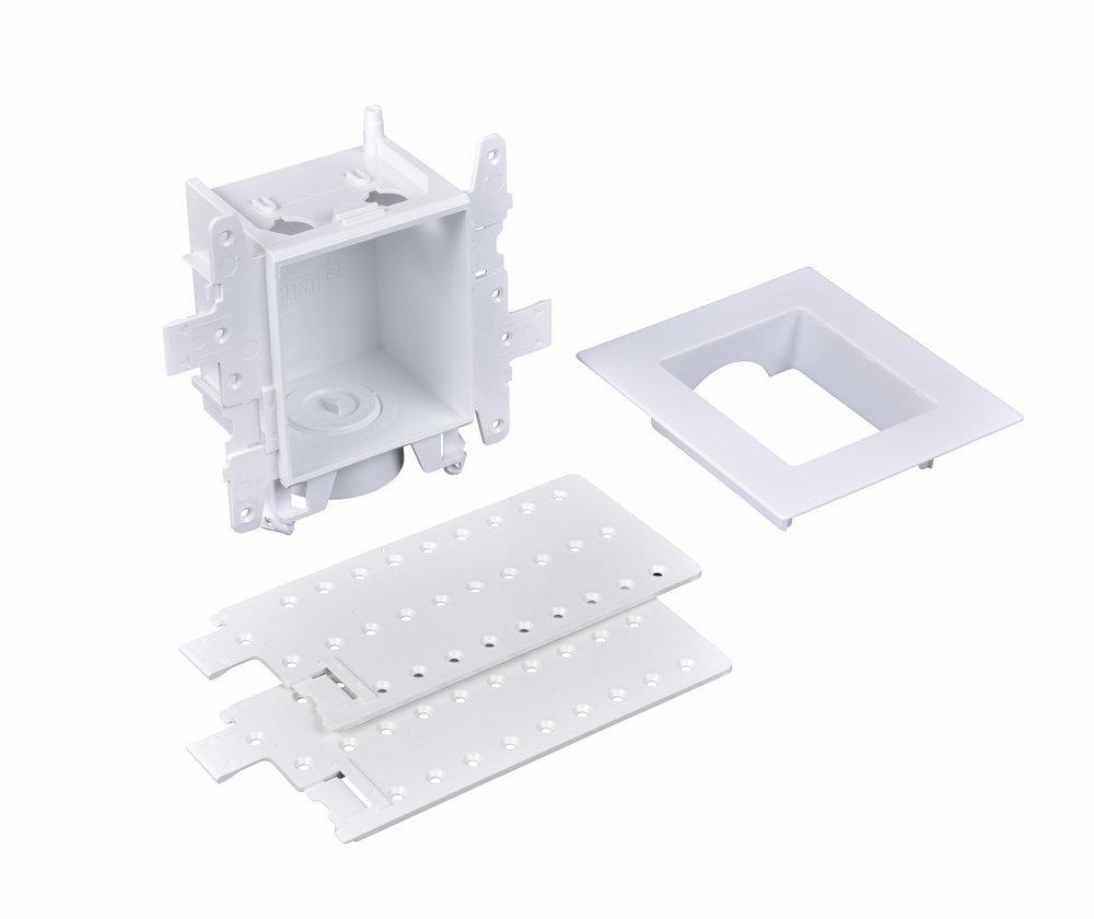 Oatey&reg; White Plain Drain 2-aux Supply Box 