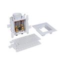 Oatey&reg; White 3-19/50 x 4-17/20 x 8 in. Washing Machine Outlet Box 