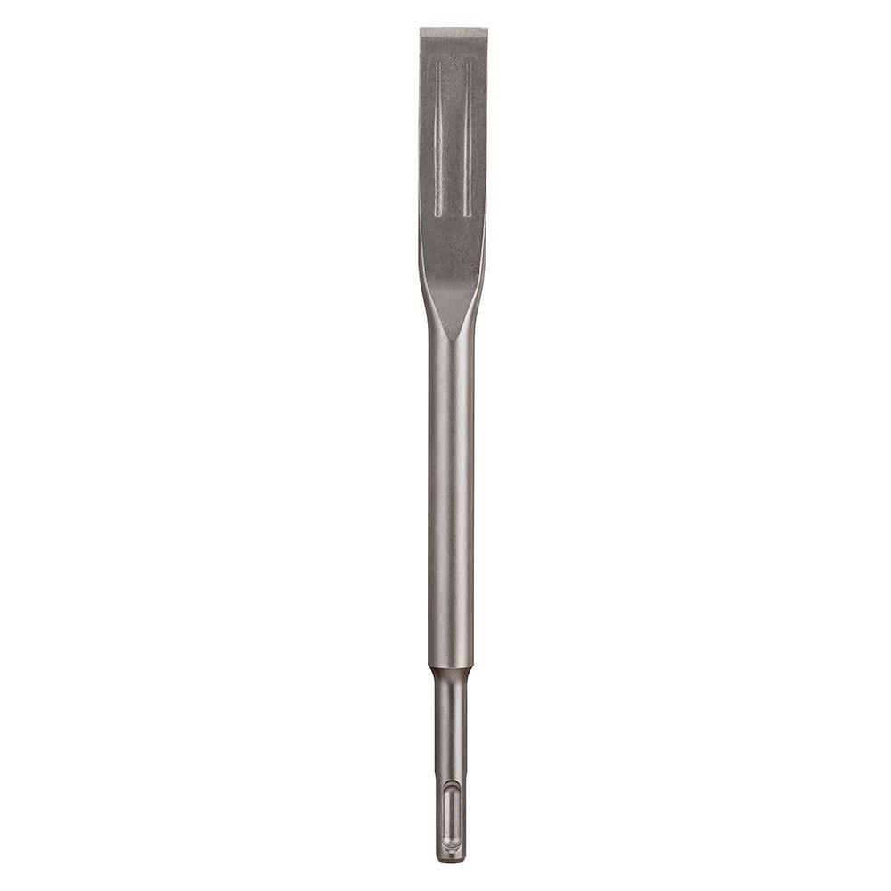 Milwaukee® Silver 10 in. SDS Plus Flat Self-sharpening Chisel Bit 