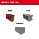 Milwaukee&reg; Silver 10 in. Bull Point Chisel 
