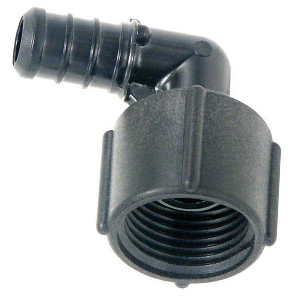 Watts Plastic PEX Crimp x FPT Swivel 90&deg; Elbow 