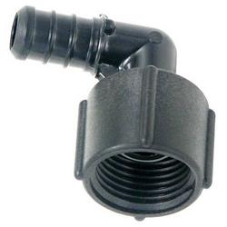 3/4 in. Plastic PEX Crimp x FPT Swivel 90&deg; Elbow