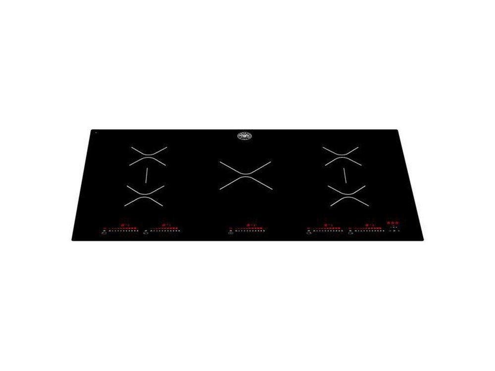 Bertazzoni Spa Nero Black 5-Burner 5-Element Induction Cooktop 