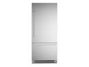 35-3/8 in. 17.7 cu. ft. Counter Depth Bottom Mount Freezer Refrigerator in Stainless Steel