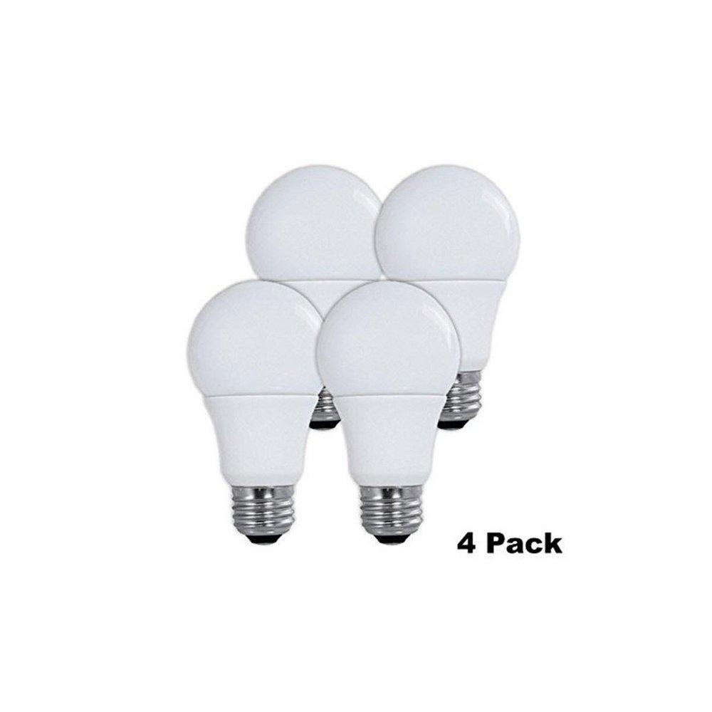 TCP Warm White Non-Dimmable LED Medium E-26 (Pack of 4) 