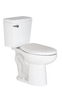PROFLO&reg; White 1.6 gpf Elongated Floor Mount Two Piece Toilet Bowl 