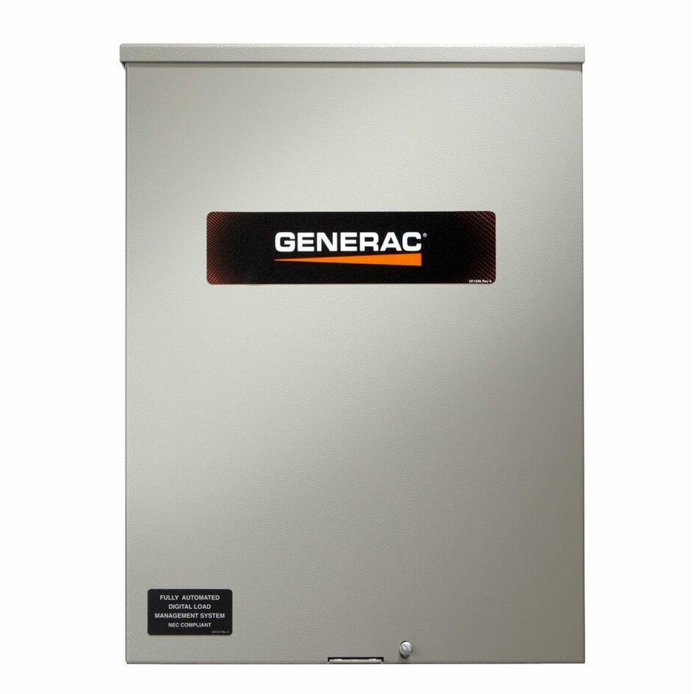 Generac Power Systems Automatic Smart Transfer Switch with Power Management 