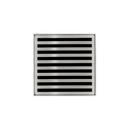 2 in. Plastic Stainless Steel Shower Drain