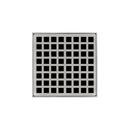 Infinity Drain Satin Stainless 5 in. Strainer with PVC Drain Body 