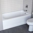PROFLO&reg; White 60 x 36 in. Soaker Alcove Bathtub in White 