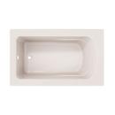 PROFLO&reg; Biscuit 60 x 36 in. Soaker Drop-in Bathtub with Reversible Drain 