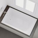 PROFLO&reg; White 60 x 36 in. Soaker Drop-in Bathtub with Reversible Drain 