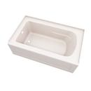 PROFLO&reg; Biscuit 60 x 36 in. Soaker Alcove Bathtub in Biscuit 